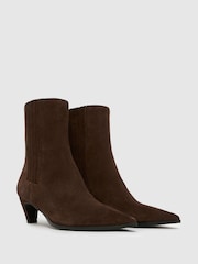 Schuh Betsy Leather Formal Boots - Image 2 of 4
