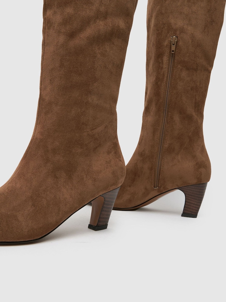Schuh Delia Knee High Black Boots - Image 4 of 4