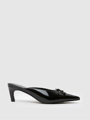 Schuh Salma Point Mule Court Black Shoes - Image 1 of 4