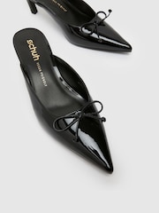 Schuh Salma Point Mule Court Black Shoes - Image 3 of 4
