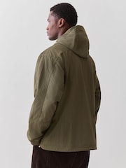 adidas Originals Olive Green Britcore Parka - Image 4 of 5