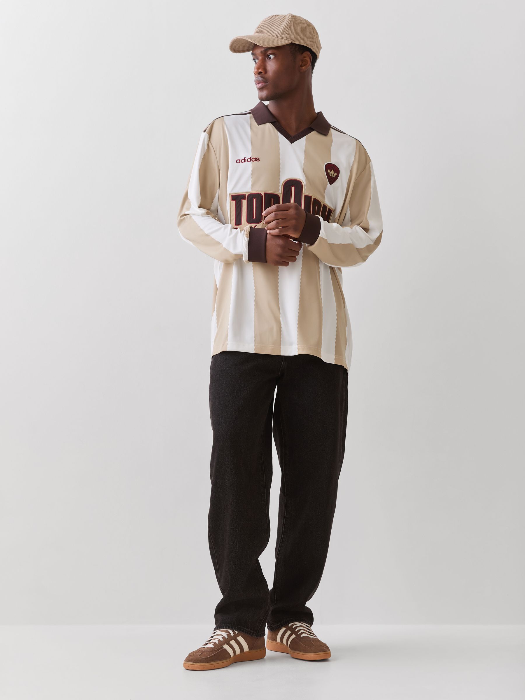 Buy adidas Originals Beige Britcore Jersey from Next USA