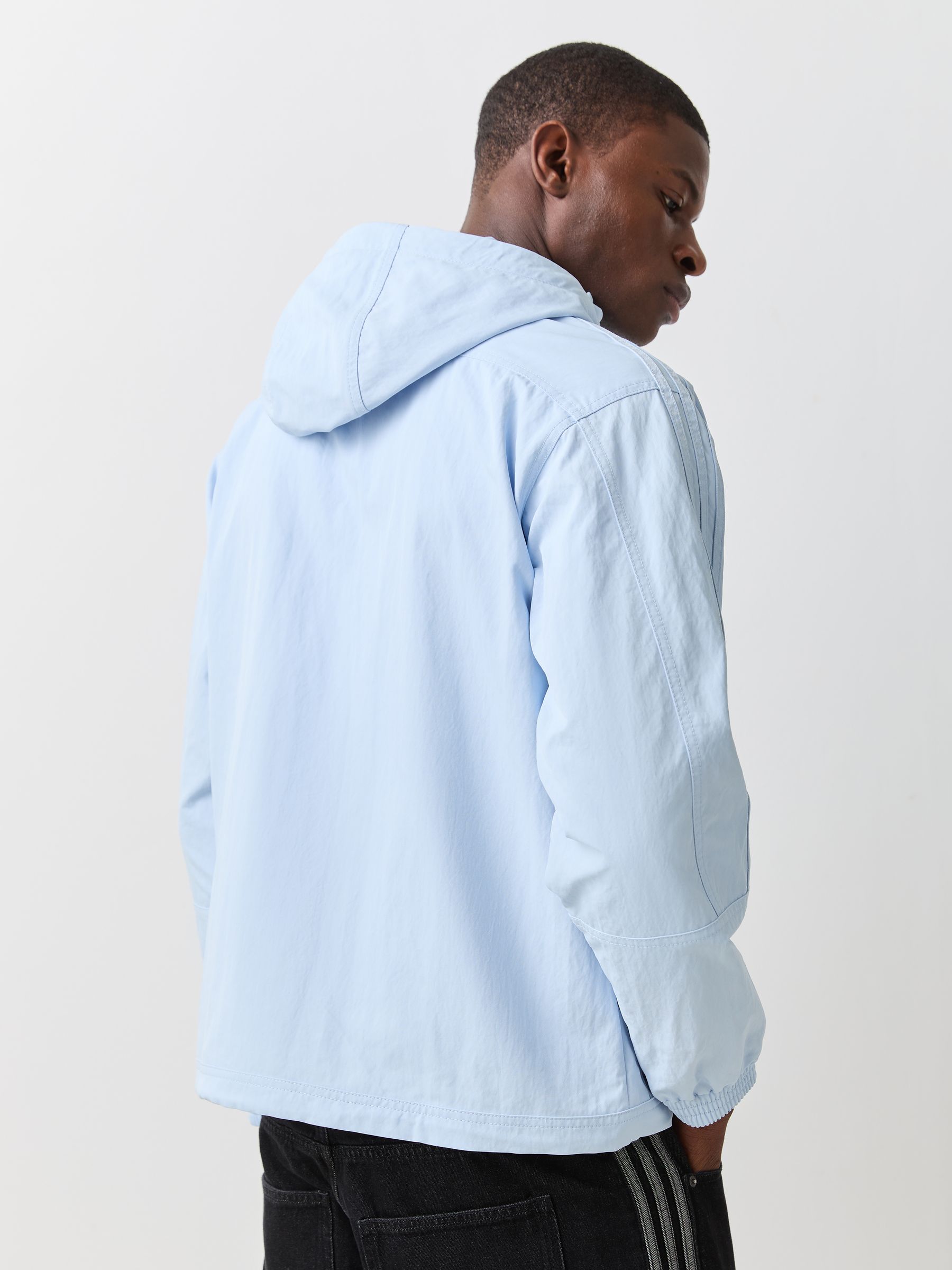 Buy adidas Originals Light Blue Britcore Parka from Next USA