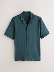 Blue TENCEL™ Modal Blend Short Sleeve Set - Image 7 of 10