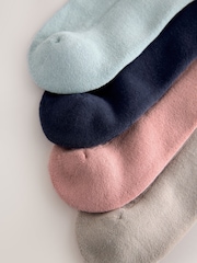 Pink/Blue/Neutral - Pack 4 de calcetines deportivos con suela acolchada - Imagen 7 de 7