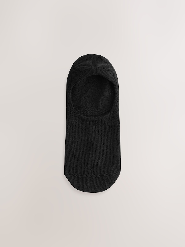 Black Modal Invisible Socks 4 Pack - Image 2 of 7