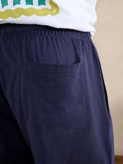 Білий/Темно-синій - Graphic Short Sleeve Jersey Pyjamas Set - Image 6 of 6