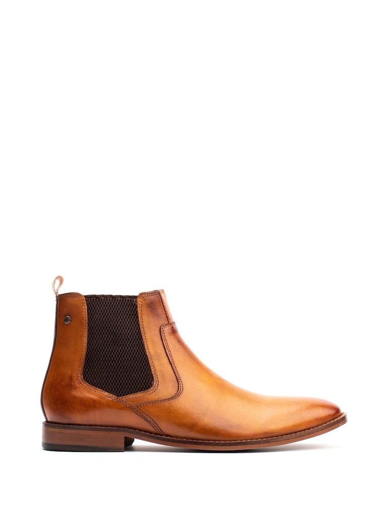 Base London Tan Brown Scout Chelsea Boot - Image 1 of 4 Base London Tan Brown Scout Chelsea Boot - Image 1 of 4