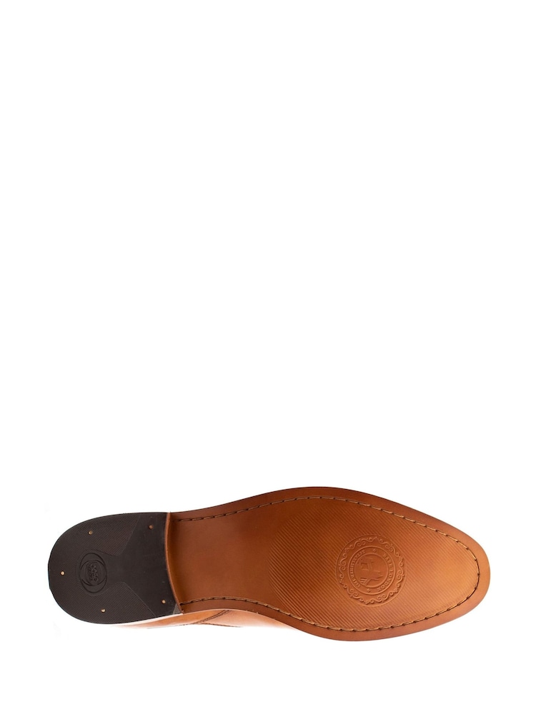 Base London Tan Brown Scout Chelsea Boot - Image 4 of 4 Base London Tan Brown Scout Chelsea Boot - Image 4 of 4