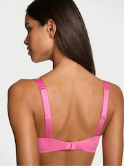 Victoria's Secret Rose Garden Pink Push Up Shine Strap Bra - Image 2 of 3