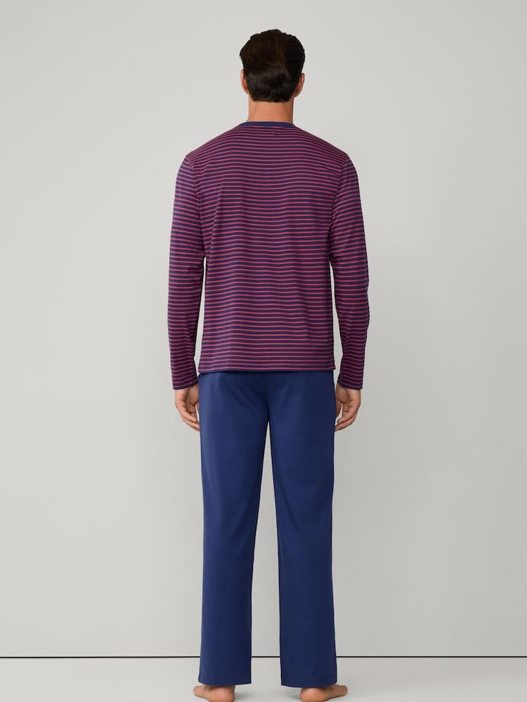 Hackett Blue Stripe Pyjamas Set - Image 2 of 7