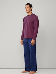Hackett Blue Stripe Pyjamas Set - Image 3 of 7