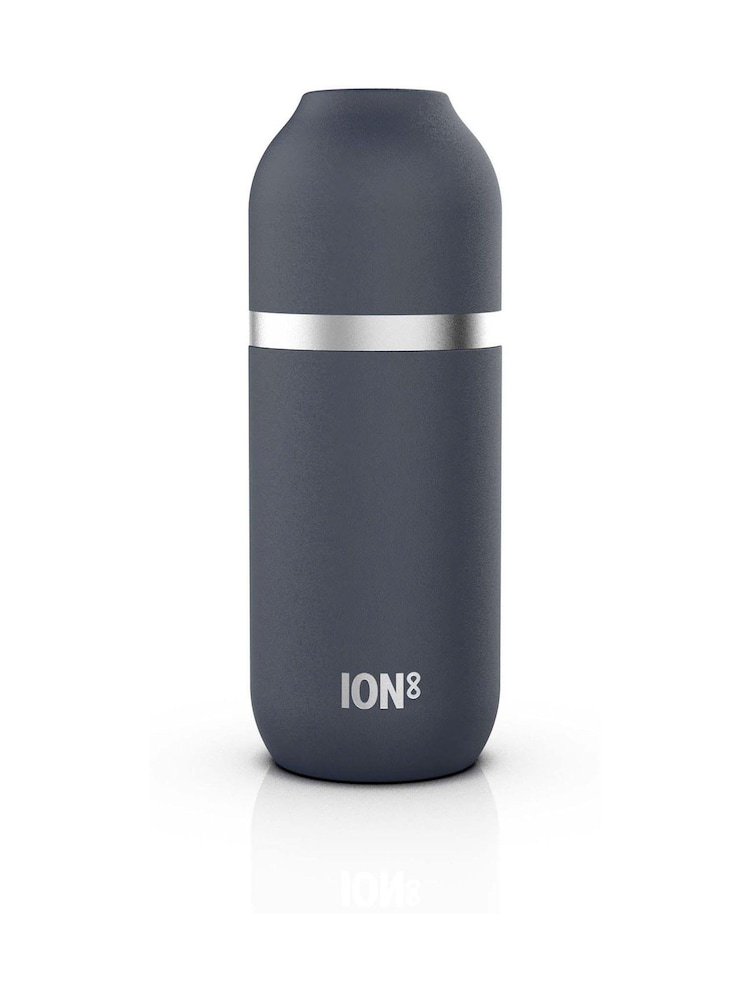 Ion8 Ash Navy Vacuum Insulated Flask and Large Insulated Mug - Image 1 of 6