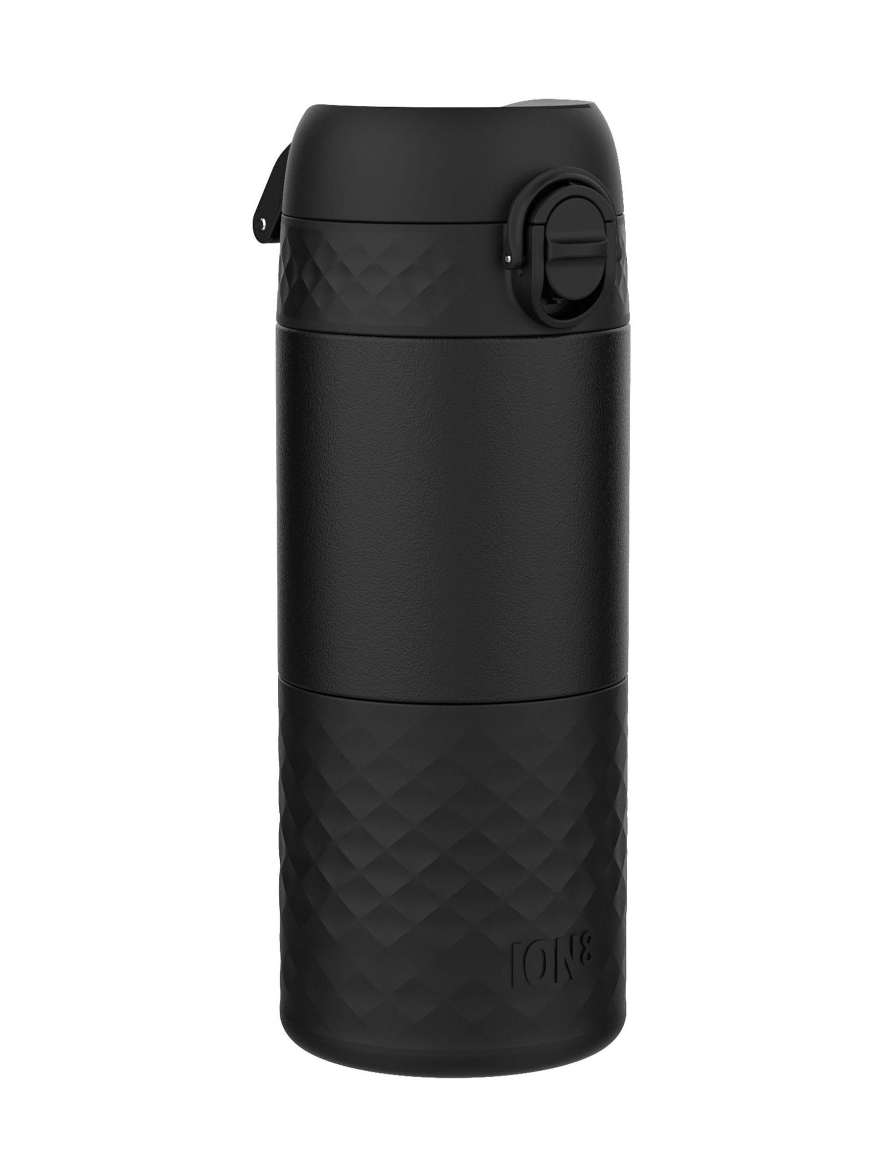 ION8 Black Leak Proof Insulated Stainless Steel Travel Mug 360ml