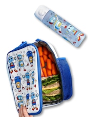 Ion8 Robots Lunch Bag and Leak Proof Recyclon Water Bottle Bundle - Image 1 of 6