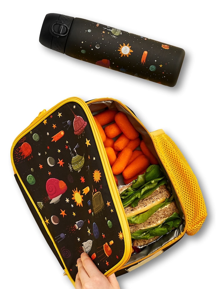 Ion8 Space Lunch Bag and Leak Proof Recyclon Water Bottle Bundle - Image 1 of 6
