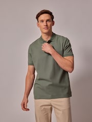 Hawes & Curtis Green Short Sleeve Polo Shirt - Image 1 of 2
