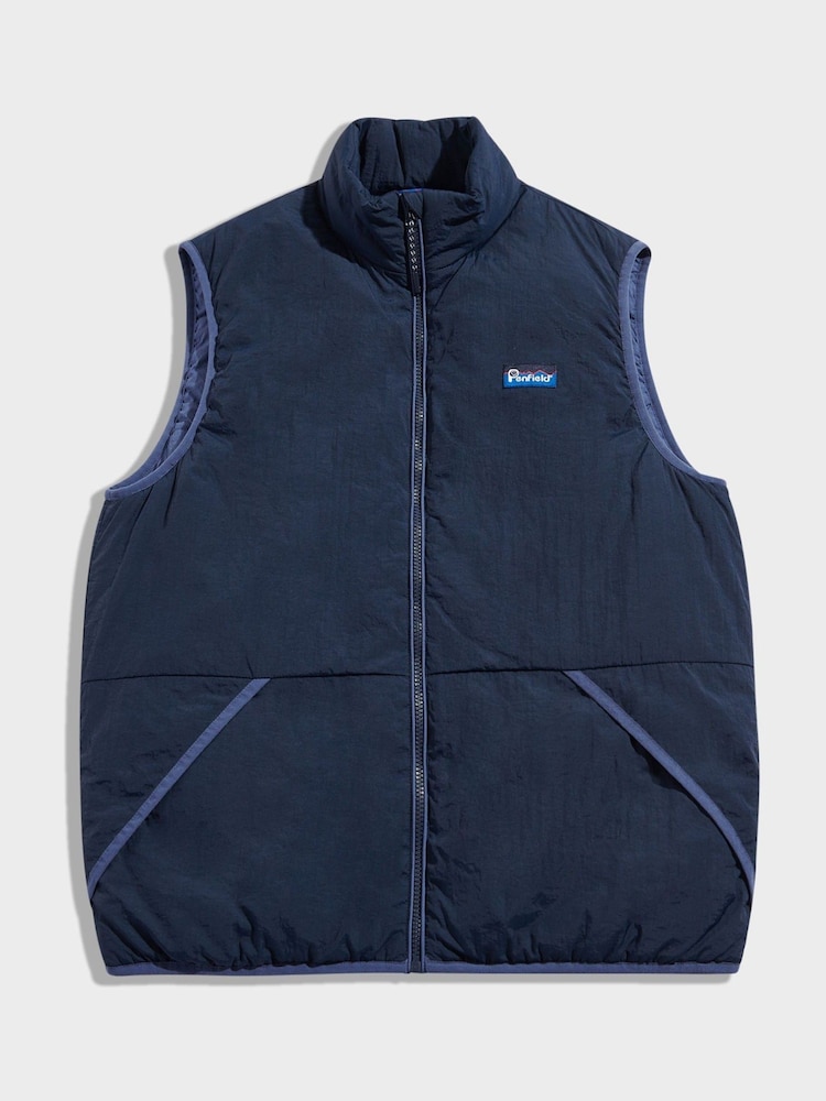 Penfield Blue Mens Assabet Flat Vest - Image 1 of 4