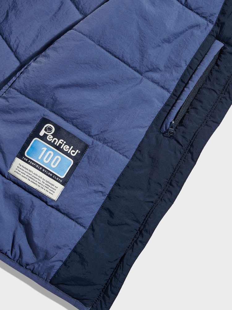 Penfield Blue Mens Assabet Flat Vest - Image 4 of 4