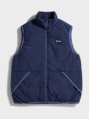 Penfield Blue Mens Assabet Flat Vest - Image 7 of 10