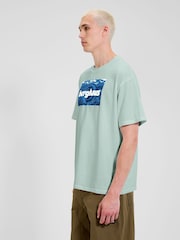 Berghaus Green Twisted Skies T-Shirt - Image 3 of 7
