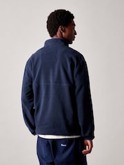 Penfield Blue Mens Graylock Quarter  Zip Fleece - Image 4 of 9