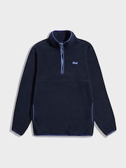 Penfield Blue Mens Graylock Quarter  Zip Fleece - Image 7 of 9