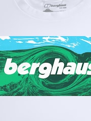 Berghaus White Twisted Skies T-Shirt - Image 8 of 8