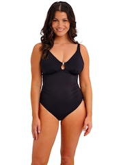 Fantasie Black Merissa Non Wired Plunge Swimsuit - Image 2 of 5