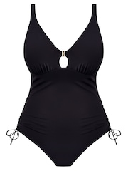 Fantasie Black Merissa Non Wired Plunge Swimsuit - Image 5 of 5
