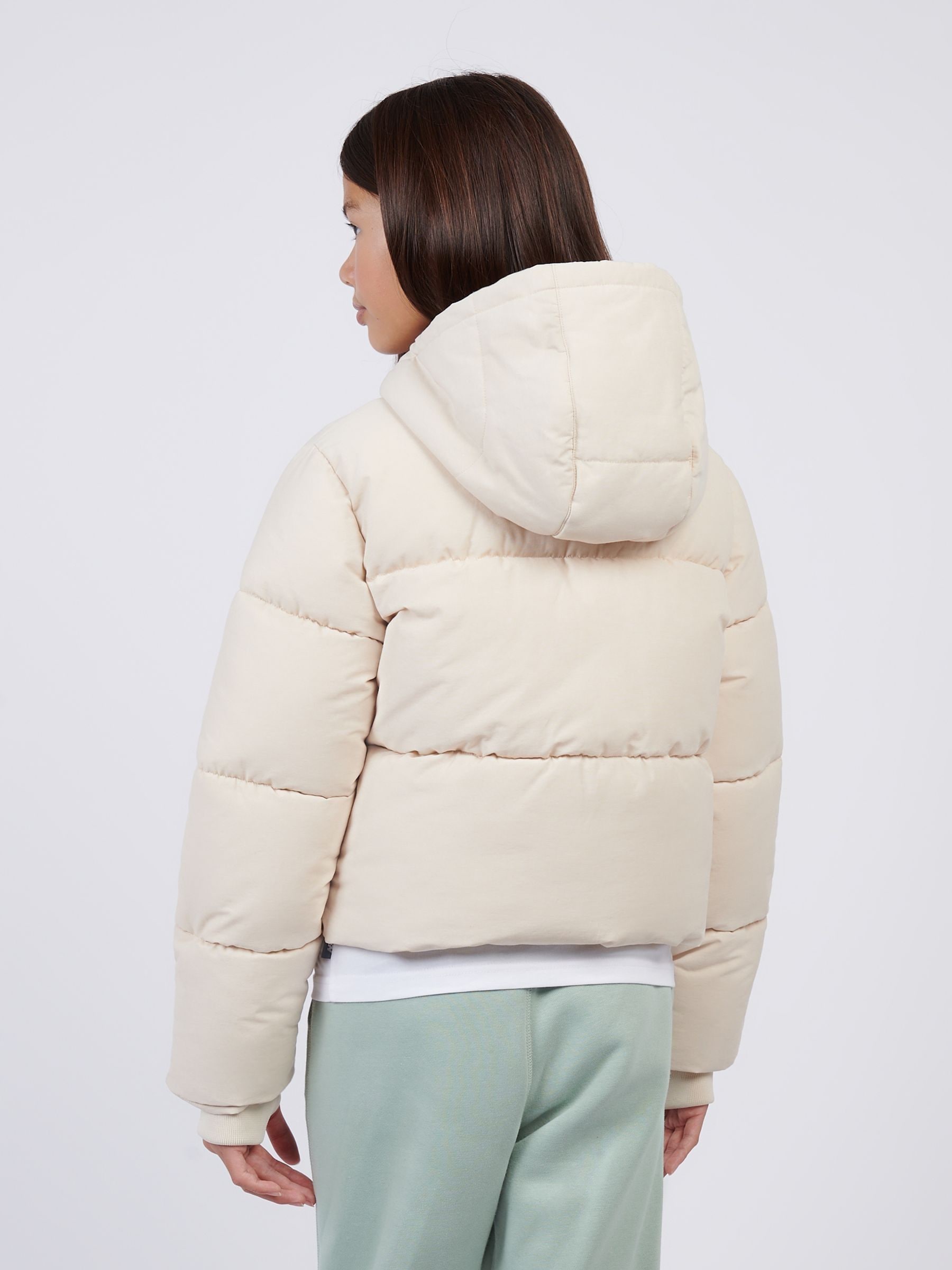 Buy New Balance Cream Wide Baffle Puffer Jacket from Next USA