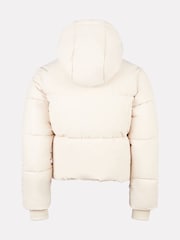 Кремовий - New Balance Широкий стьобаний куртка - Image 9 of 11