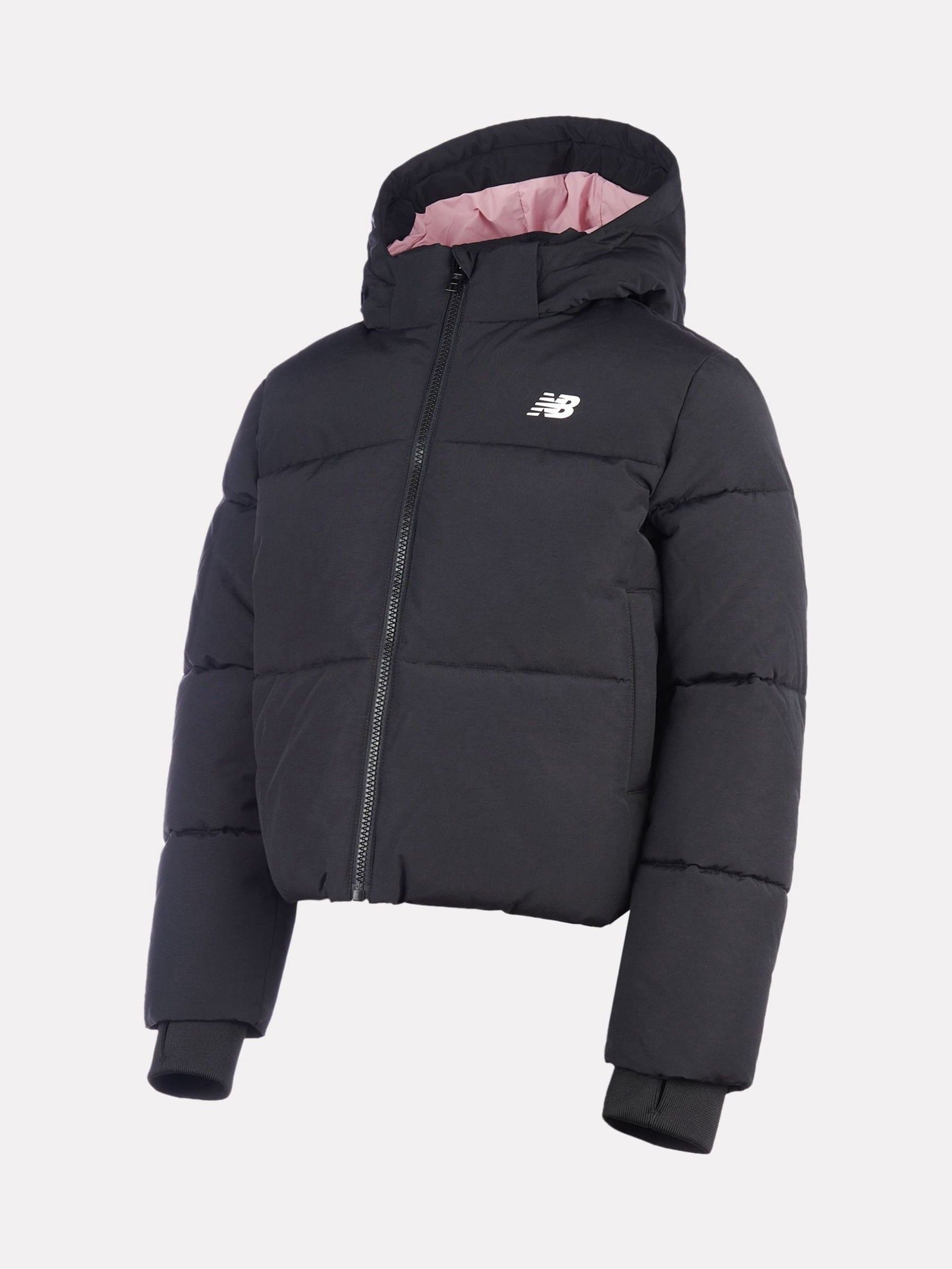 New Balance Padded Short Jacket ブラック XL Buy New Balance Black Wide Baffle Puffer Jacket from Next USA