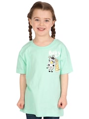 Character Green Bluey And Bingo Animal Print Costume T-Shirt - Image 8 of 12