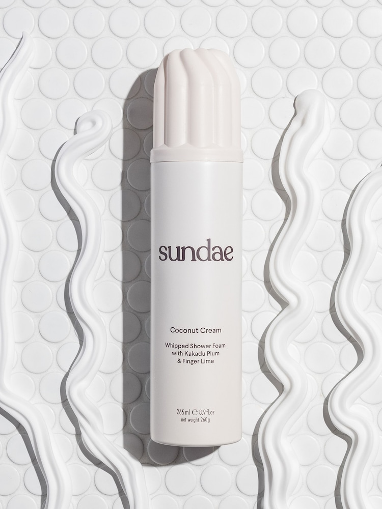 Sundae Cream Coconut Whipped Shower Foam 265ml - Image 3 of 3
