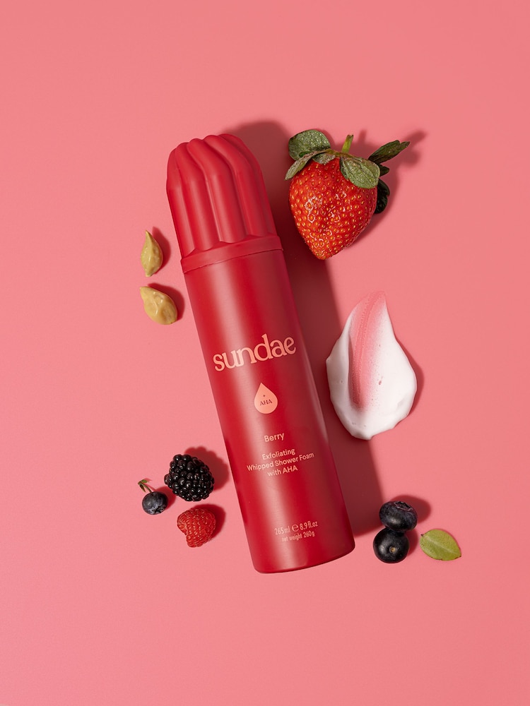 Sundae Very Berry Whipped Shower Foam 265ml - Image 3 of 3