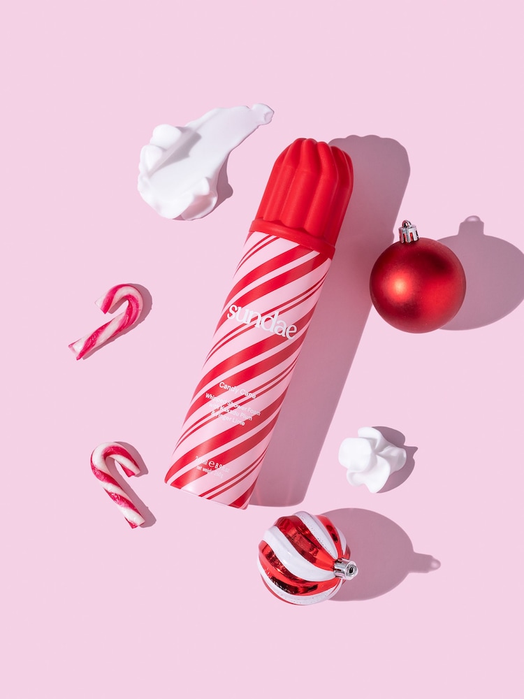 Sundae Candy Cane Whipped Shower Foam 265ml - Image 1 of 2