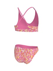 ピンク - Nike アニマルプリントレースアップビキニセット - 画像 6 / 7