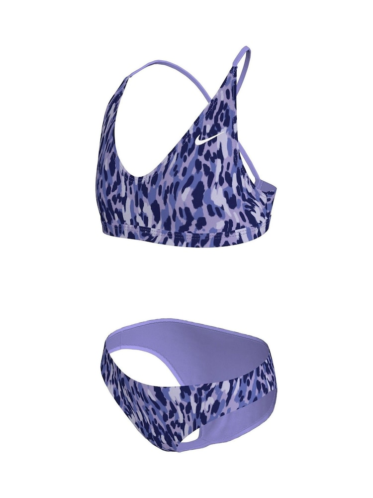 أرجواني - Nike Animal Print Lace Up Bikini Set - Image 8 of 8 أرجواني - Nike Animal Print Lace Up Bikini Set - Image 8 of 8