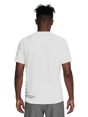 Nike White Specs Short Sleeve Premium Rash Vest - Image 2 of 6