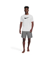 Nike White Specs Short Sleeve Premium Rash Vest - Image 3 of 6