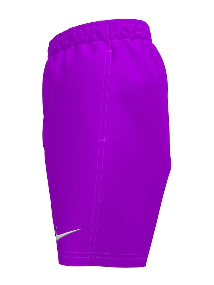 Nike Purple 6 Inch Essential Volley Swim Shorts - Image 2 of 3 Nike Purple 6 Inch Essential Volley Swim Shorts - Image 2 of 3