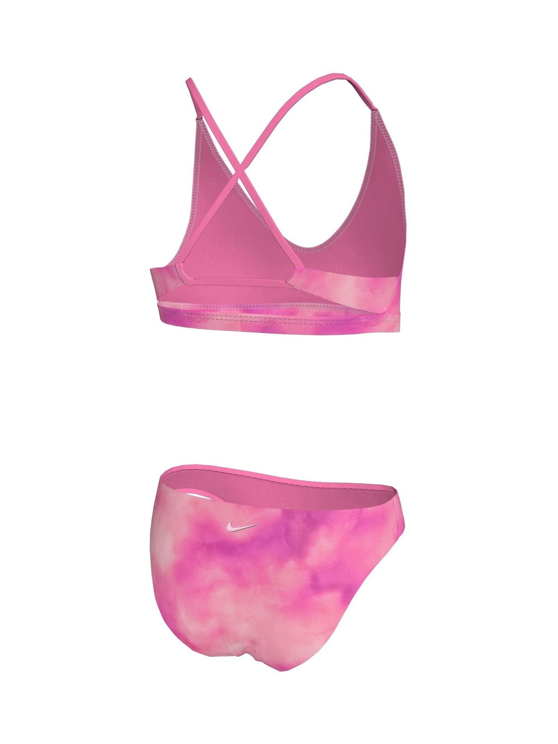 Buy Nike Pink Tie Dye Lace Up Bikini Set From Next Ireland Buy Nike Pink Tie Dye Lace Up Bikini Set From Next Ireland