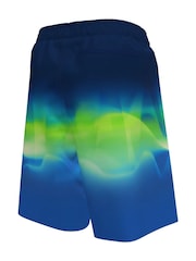 Nike Blue Fade Graphic 7 Inch Swim Shorts - Image 3 of 3