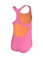 Nike Pink Little Kids Essential Racerback One Piece Swimsuit - Image 2 of 3