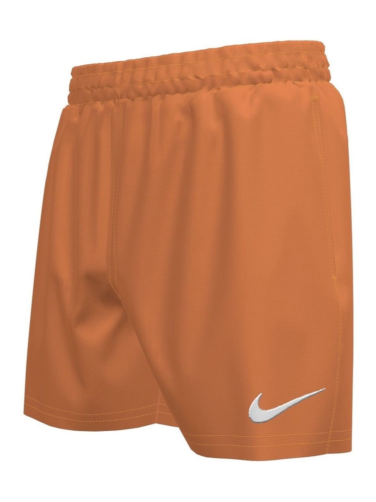 Nike Orange 4 Inch 4 Inch Volley Swim Shorts - Image 1 of 3 Nike Orange 4 Inch 4 Inch Volley Swim Shorts - Image 1 of 3