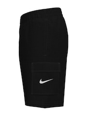 Nike Black Voyage Solid Essential 6" Volley Swim Shorts - Image 6 of 6