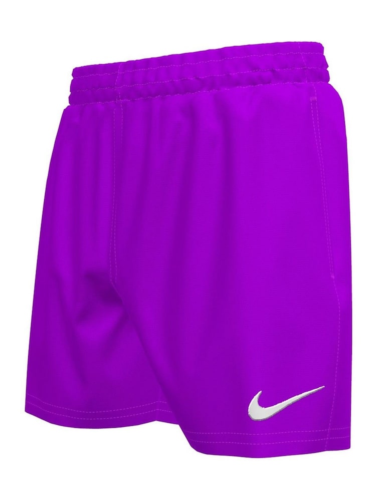 Nike Purple 4 Inch 4 Inch Volley Swim Shorts - Image 1 of 3 Nike Purple 4 Inch 4 Inch Volley Swim Shorts - Image 1 of 3