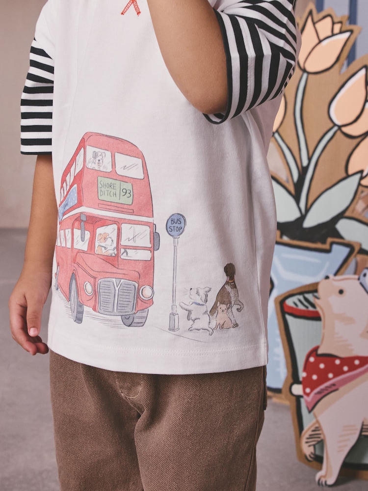 White London Bus T-Shirt (3mths-7yrs) - Image 2 of 11