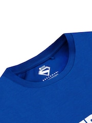 Character Blue DC Comics Superman Long Sleeve T-Shirt With Detachable Cape - Image 3 of 10